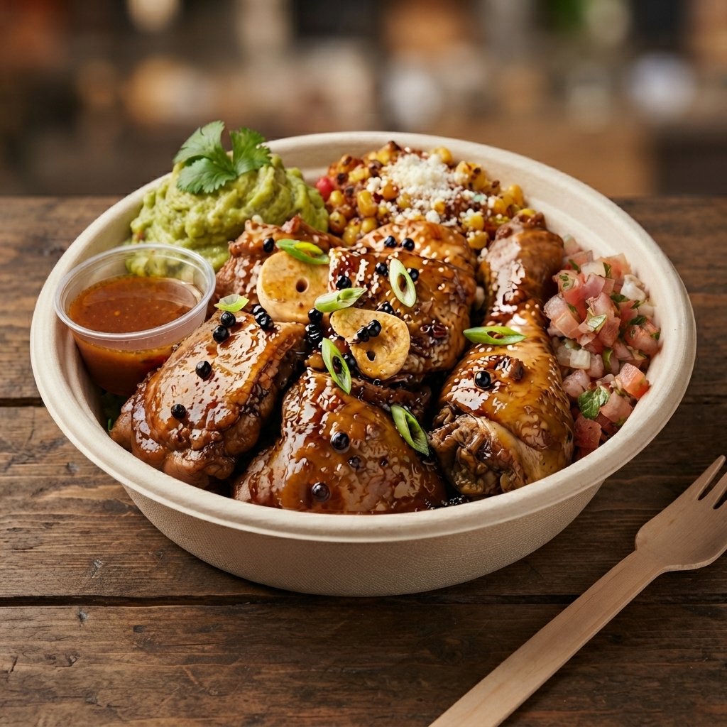 Adobo Chicken from Chipotle High Protein Menu