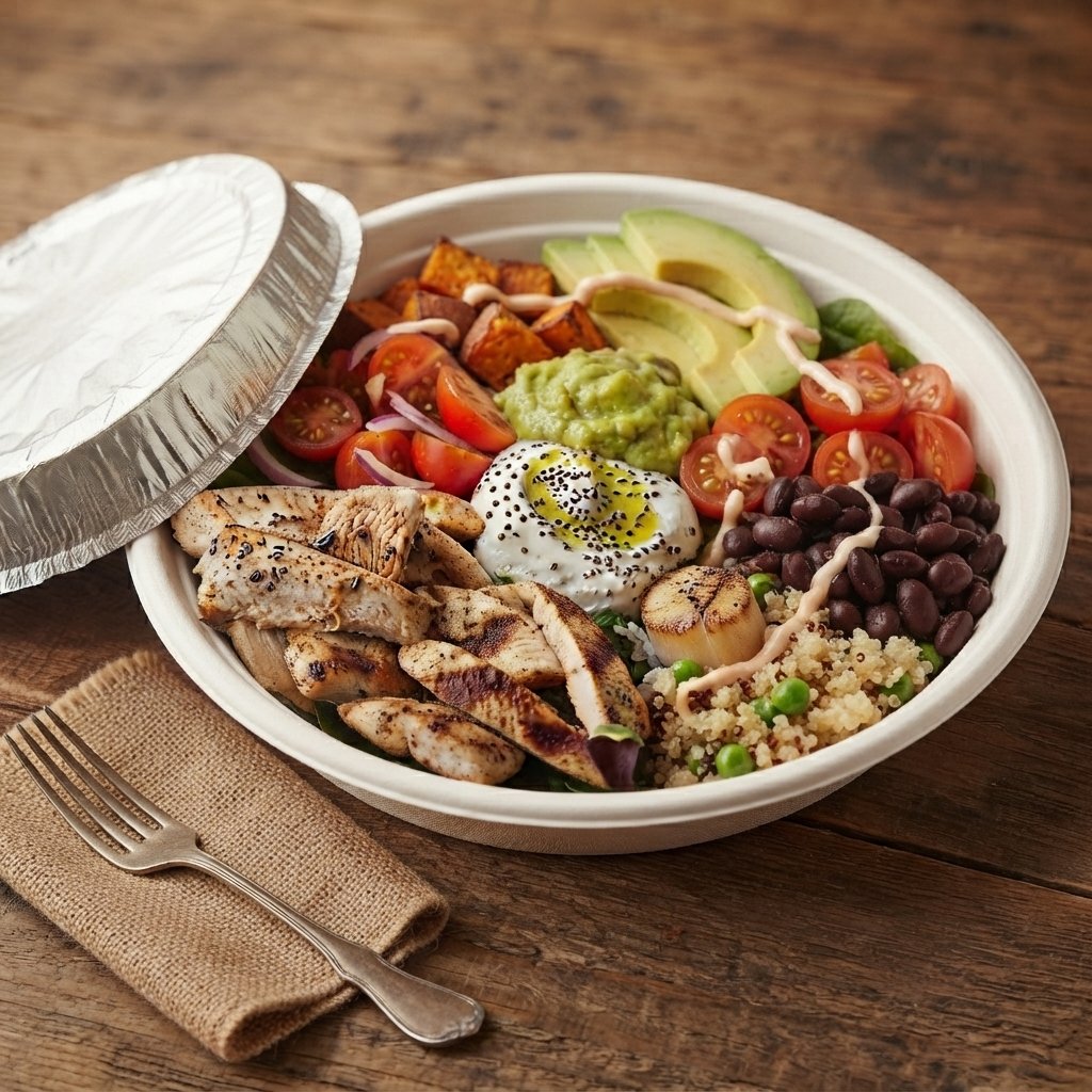 High Protein Bowl (High Fiber Version)