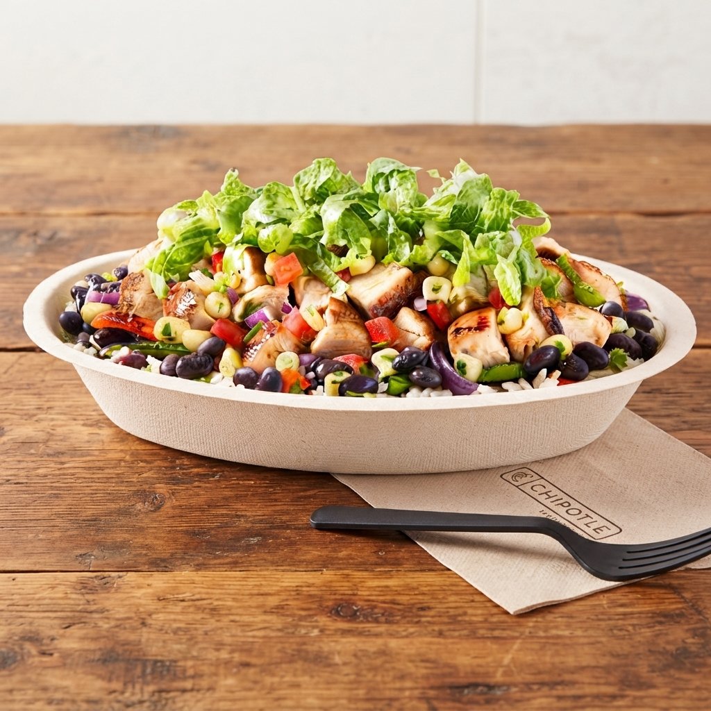 High Protein High Fiber Bowl from Chipotle High Protein Menu