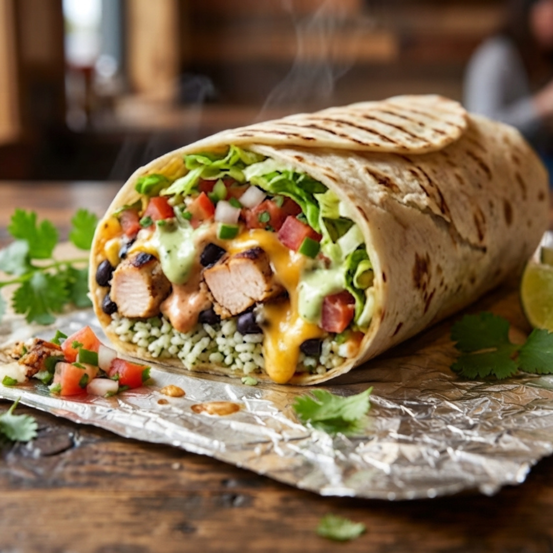 Honey Chicken Burrito