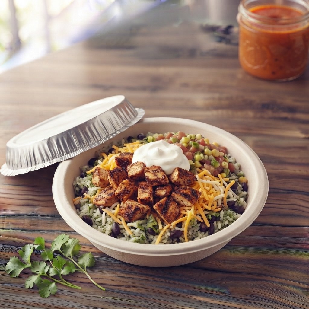 High Protein Double Chicken Bowl