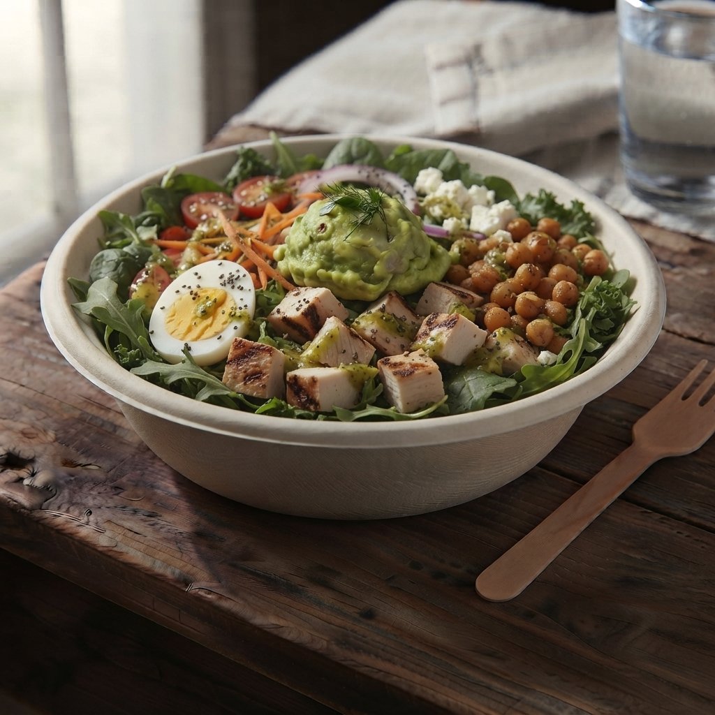 Chipotle High Protein Salad